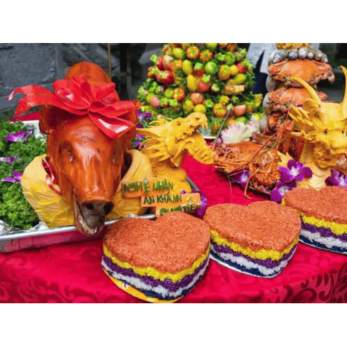 VCF đã tham gia nghi lễ thắp hương dâng lễ vật lên Vua Hùng